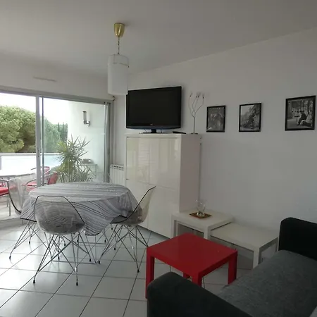 2 Pieces Avec Piscine, Parking Prive, Proche Commerces Et Plage, Expose Sud - Fr-1-328-264