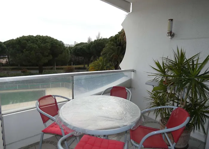 2 Pieces Avec Piscine, Parking Prive, Proche Commerces Et Plage, Expose Sud - Fr-1-328-264 Lejlighed La Grande-Motte